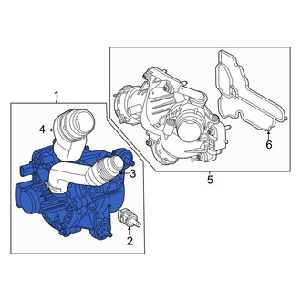 Mercedes-Benz OE - Engine Water Pump