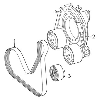 Mercedes-Benz OE - Cooling - Belts & Pulleys