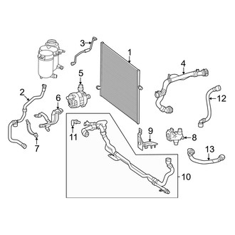 Mercedes-Benz OE - Cooling - Radiator & Components (Auxiliary, Cooling)