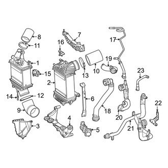 Mercedes-Benz OE - Cooling - Intercooler
