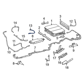 Mercedes-Benz OE - Body Electrical Ground Strap