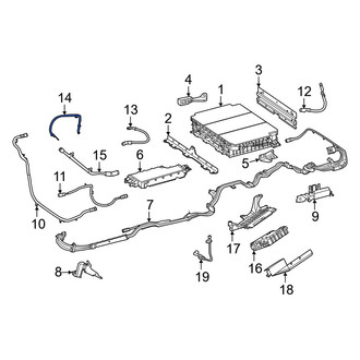 Mercedes-Benz OE - Battery Ground Strap