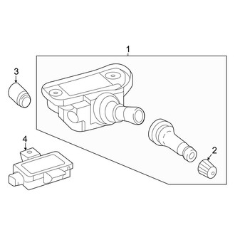 Mercedes-Benz OE - Electrical - Tire Pressure Monitor Components