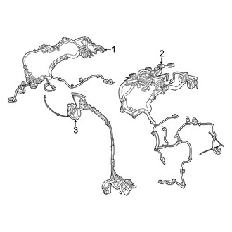 Mercedes-Benz OE - Electrical - Wiring Harness