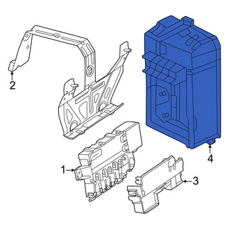 Mercedes-Benz OE - Rear Fuse and Relay Center