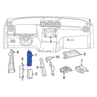 Mercedes-Benz OE - Body Control Module