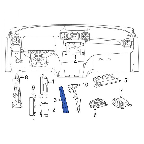 Instrument Panel Circuit Board