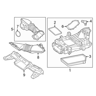Mercedes-Benz OE - Engine - Air Intake