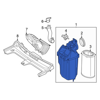 Mercedes-Benz OE - Air Filter and Housing Assembly