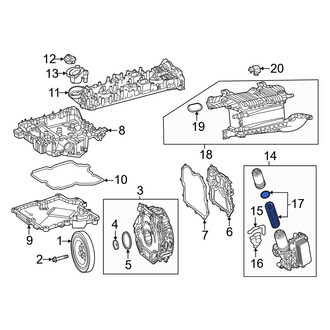 Mercedes-Benz OE - Engine Oil Filter Element