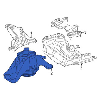 Mercedes-Benz OE - Left Engine Mount