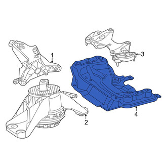 Mercedes-Benz OE - Transmission Crossmember