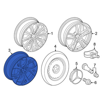 Mercedes-Benz OE - Wheel