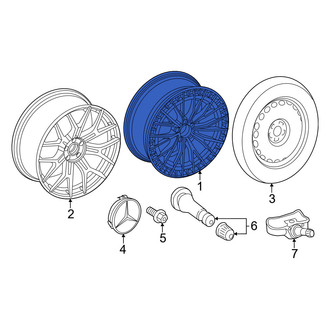Mercedes-Benz OE - Wheel