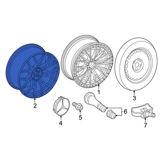 Mercedes-Benz OE - Wheel