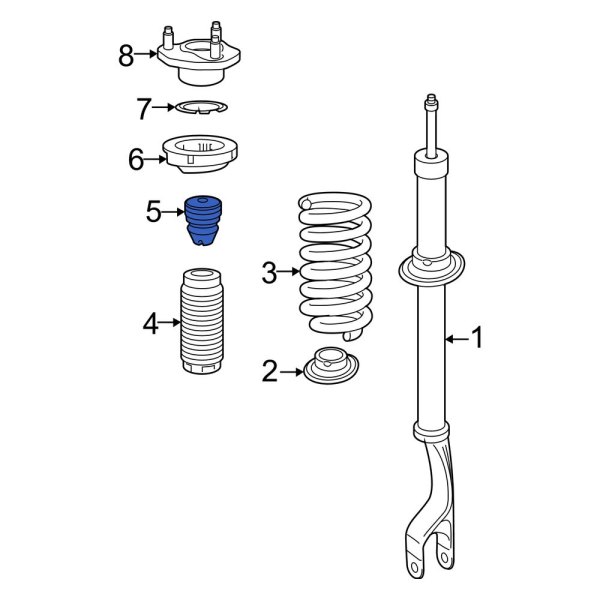 Suspension Strut Bumper