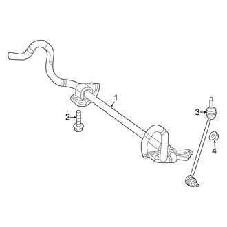 Mercedes-Benz OE - Front Suspension - Stabilizer Bar & Components