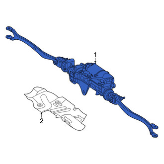 Mercedes-Benz OE - Front Rack and Pinion Assembly