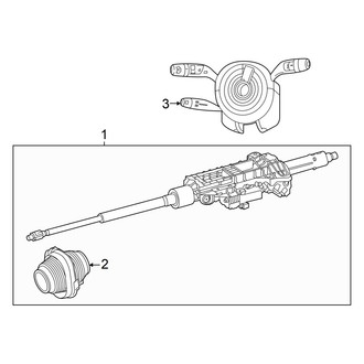 Mercedes-Benz OE - Steering Column Assembly