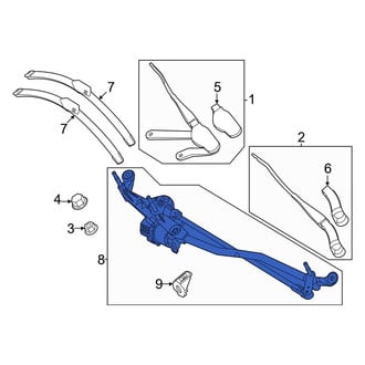 Mercedes-Benz OE - Front Wiper Motor