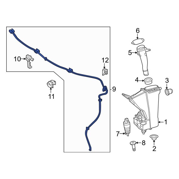 Windshield Washer Hose