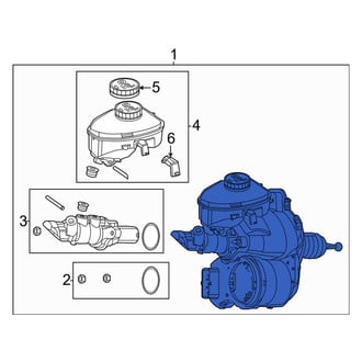 Mercedes-Benz OE - Power Brake Booster