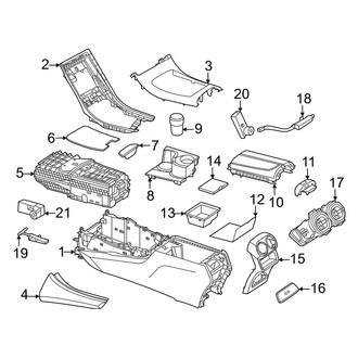 Mercedes-Benz OE - Console