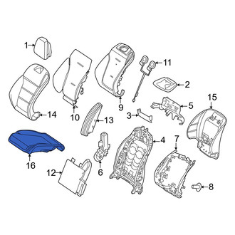 Mercedes-Benz OE - Front Right Seat Cushion Foam