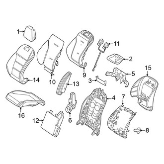 Mercedes-Benz OE - Seats & Tracks - Passenger Seat Components