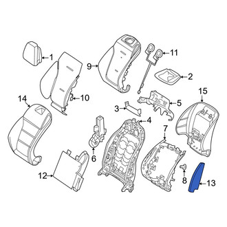 Mercedes-Benz OE - Front Left Seat Air Bag