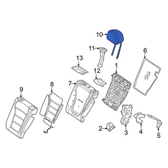 Mercedes-Benz OE - Rear Right Headrest