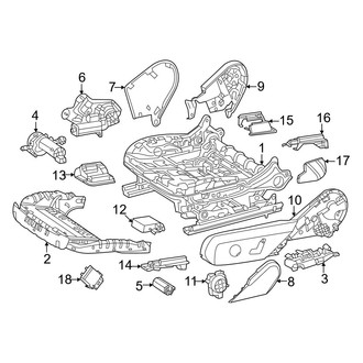 Mercedes-Benz OE - Seats & Tracks - Tracks & Components