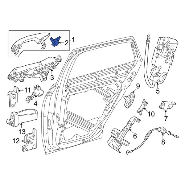 Exterior Door Handle Cover