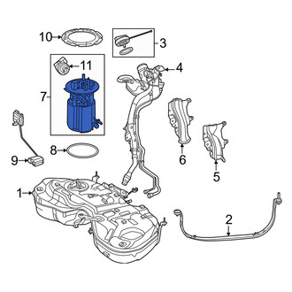 Mercedes-Benz OE - Fuel Pump and Strainer Set