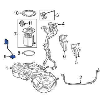 Mercedes-Benz OE - Fuel Sender and Hanger Assembly