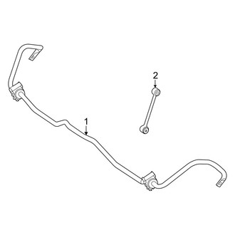 Mercedes-Benz OE - Rear Suspension - Stabilizer Bar & Components (W/O AMG Ride Control), (254.646 Body Code)