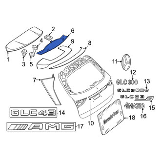 Mercedes-Benz OE - Spoiler Bracket