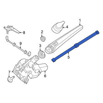 Mercedes-Benz OE - Rear Wiper Blade