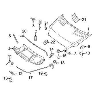 Mercedes-Benz OE - Hood & Components