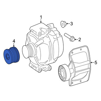 Mercedes-Benz OE - Alternator Pulley