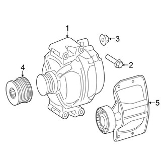 Mercedes-Benz OE - Electrical - Alternator