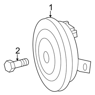 Mercedes-Benz OE - Electrical - Horn (Extended Cargo Van / Standard Cargo Van)