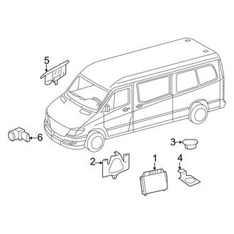 Mercedes-Benz OE - Electrical Components (Parktronic)