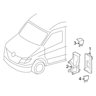 Mercedes-Benz OE - Electrical - Fuse & Relay (Under Hood)