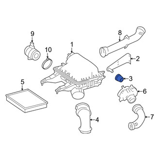 Mercedes-Benz OE - Air Filter Housing Grommet