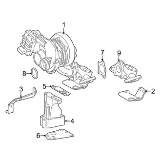 Mercedes-Benz OE - Engine - Turbocharger & Components