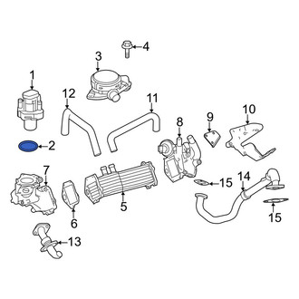 Mercedes-Benz OE - Exhaust Gas Recirculation (EGR) Valve Gasket