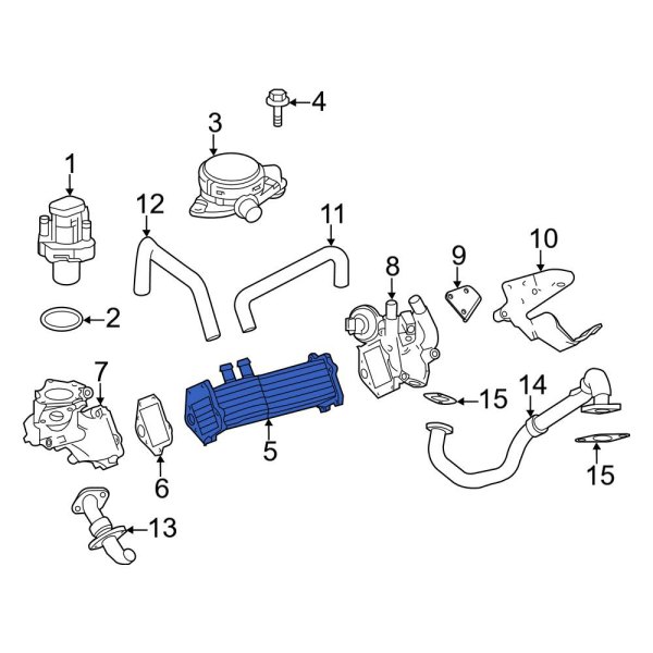 Exhaust Gas Recirculation (EGR) Cooler