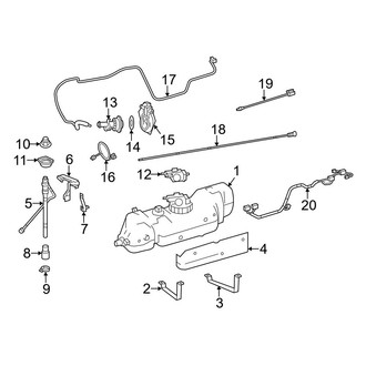 Mercedes-Benz OE - Emission System - Emission Components (Emission Reduction System)