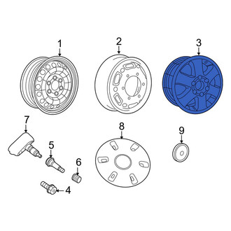 Mercedes-Benz OE - Wheel